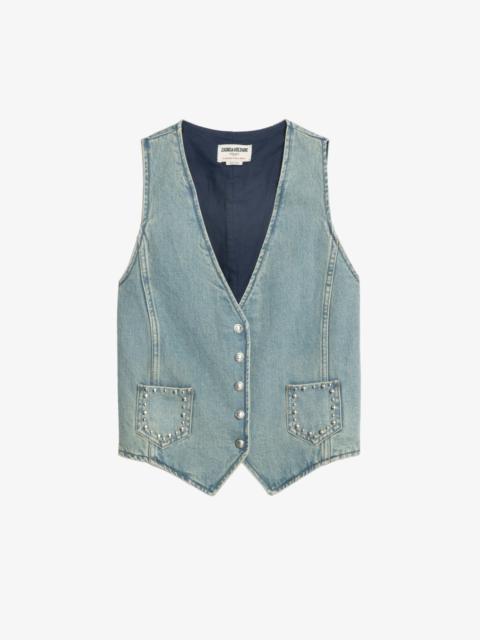 Gillier Denim Vest