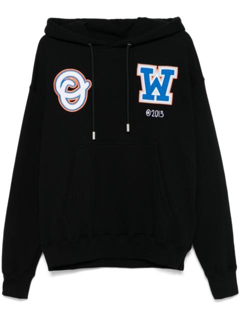Wiz patch skate hoodie