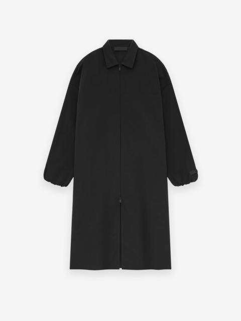 Military Nylon Trench Jacket