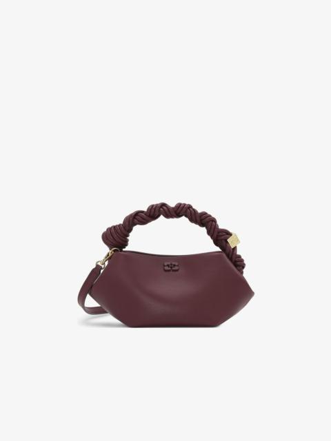 BURGUNDY MINI GANNI BOU BAG