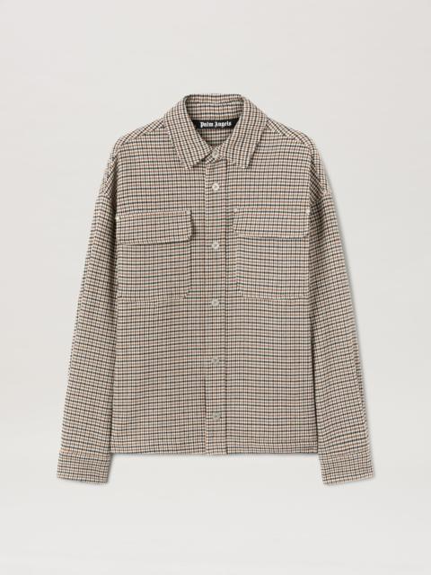 Club Check Overshirt With Logo