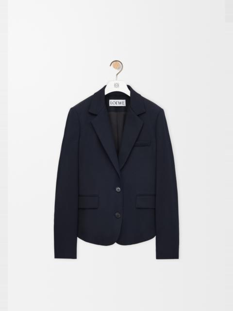 Tailored jacket in wool