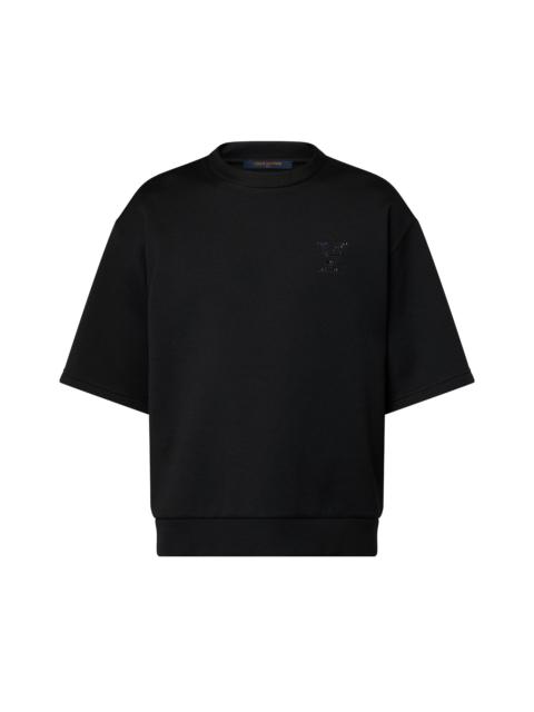 LV Embellished Jersey T-Shirt