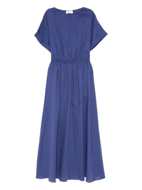 short-sleeve midi dress