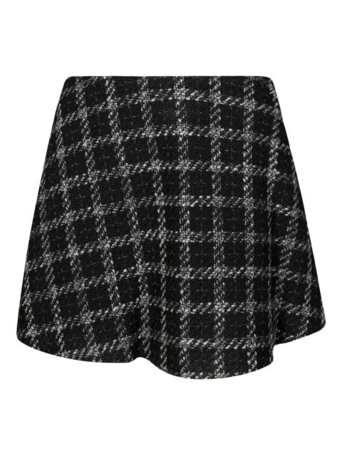 checked Gonna A-line skirt