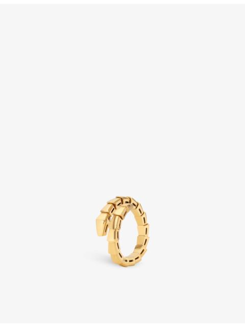 Serpenti Viper 18ct yellow-gold ring