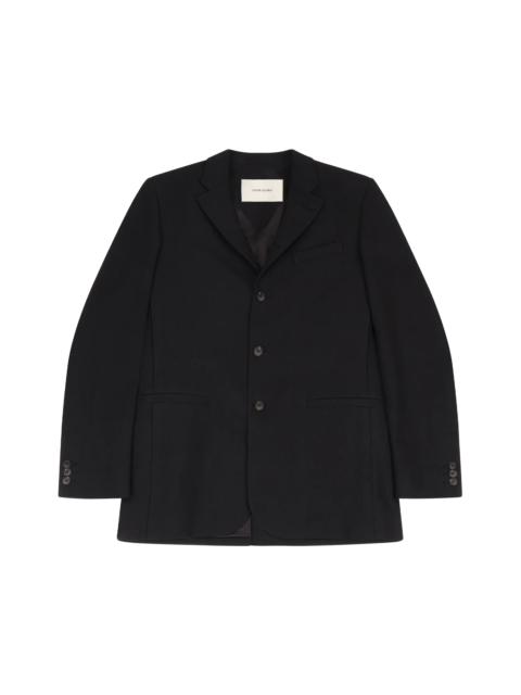 SIMPLE BREASTED BLAZER BLACK