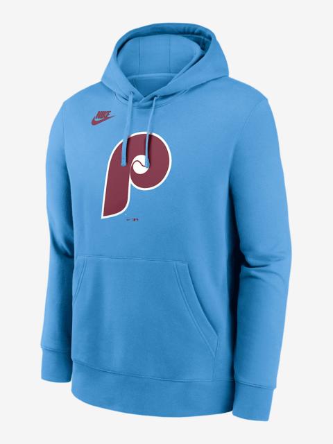 Philadelphia Phillies Cooperstown Logo Club Men's Nike MLB Pullover Hoodie