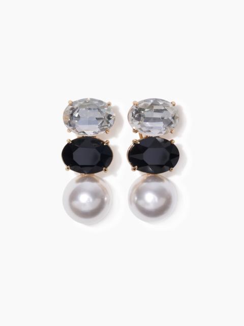 Crystal & Pearl Earrings