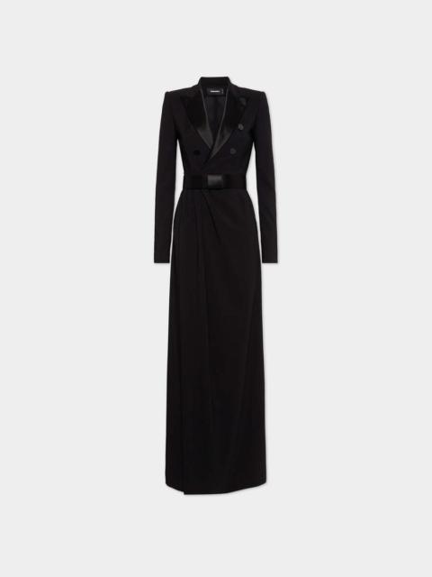 TUXEDO FULL LENGTH DRESS