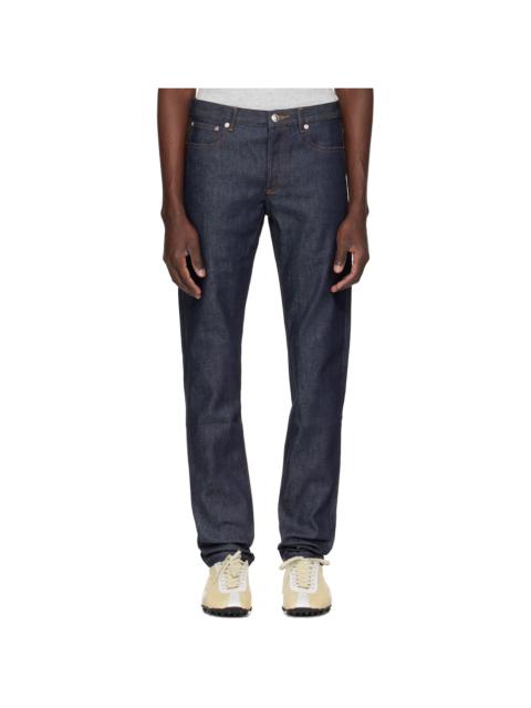 Navy Petit New Standard Jeans