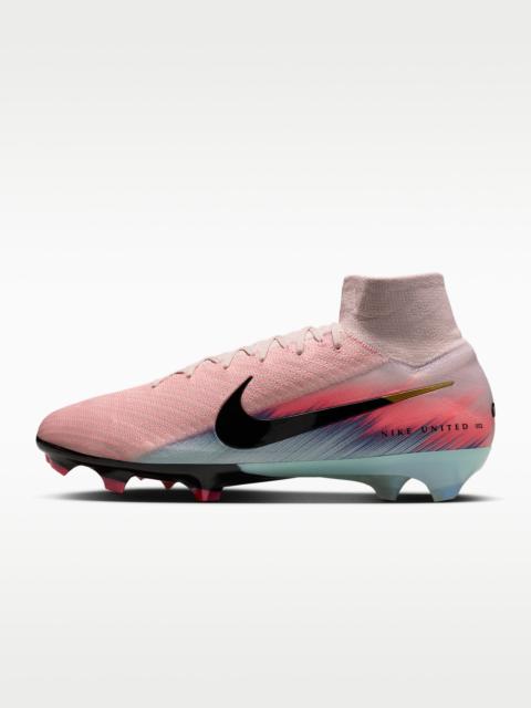 Nike United Mercurial Superfly 10 Elite Firm-Ground High-Top Soccer Cleats