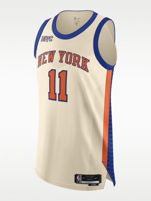 Jalen Brunson New York Knicks City Edition Men's Nike Dri-FIT ADV NBA Authentic Jersey