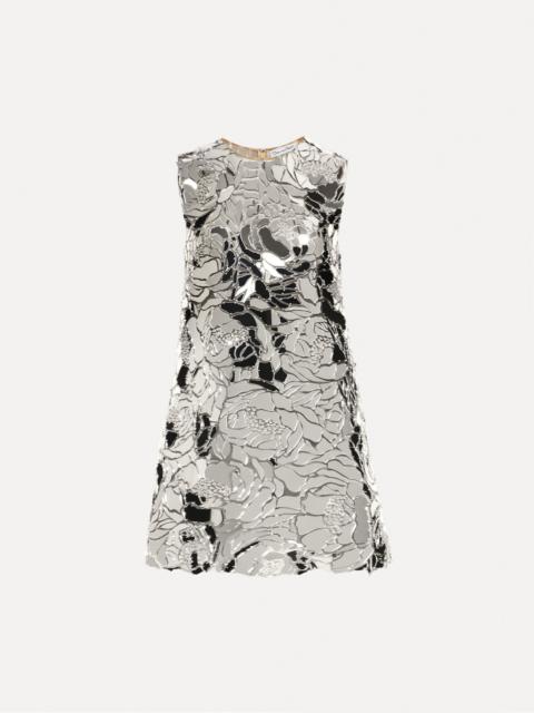 MIRRORED MOSAIC SHIFT DRESS