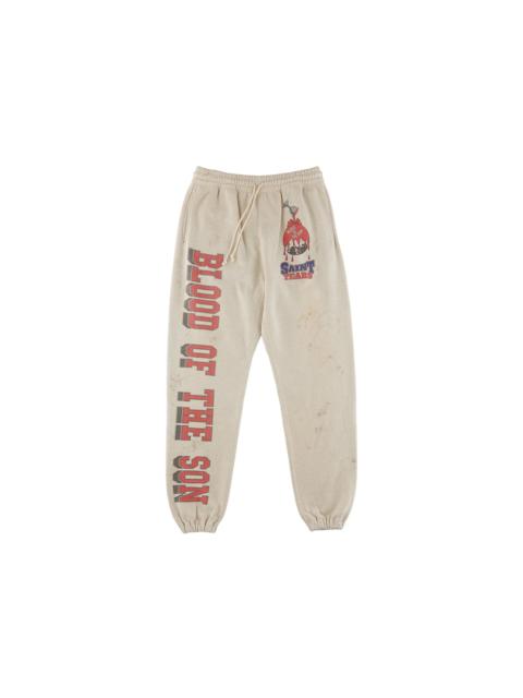 Saint Mxxxxxx x Denim Tears Holy Grail Sweatpants Vintage Grey