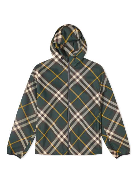 Burberry EKD Logo Check Hooded Jacket