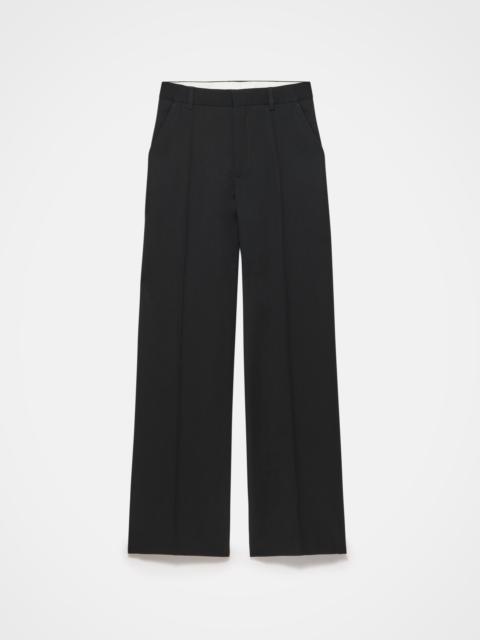 WOMENS TAILORED TROUSERS IN BLACK