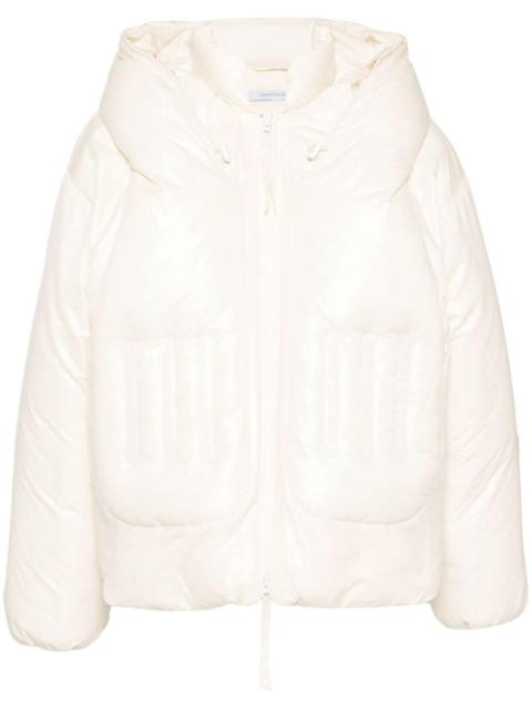 spiral puffer jacket