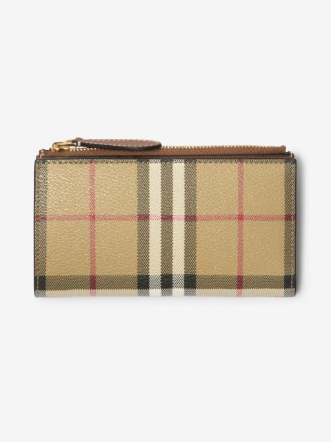 Medium Check Bifold Wallet
