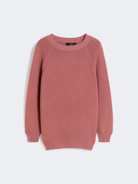 Cotton sweater - ANTIQUE ROSE