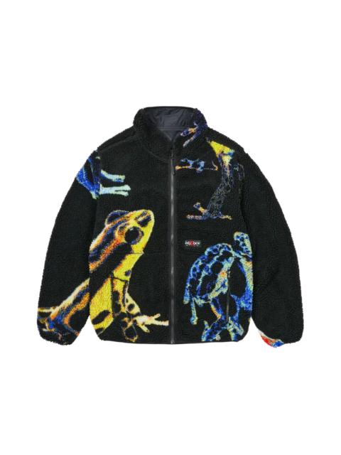 Palace Frogger Reversible Fleece Jacket Black