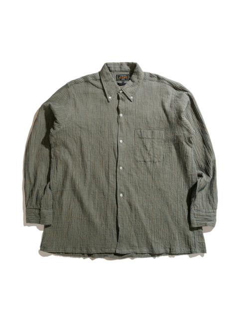 Open B.D. Plaid Olive