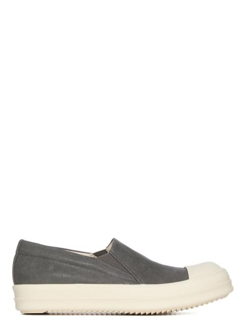 Boat denim slip-on sneakers