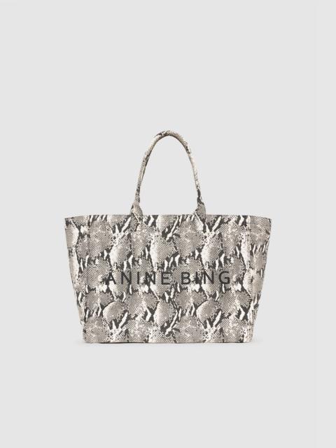 Leo Canvas Tote - Python