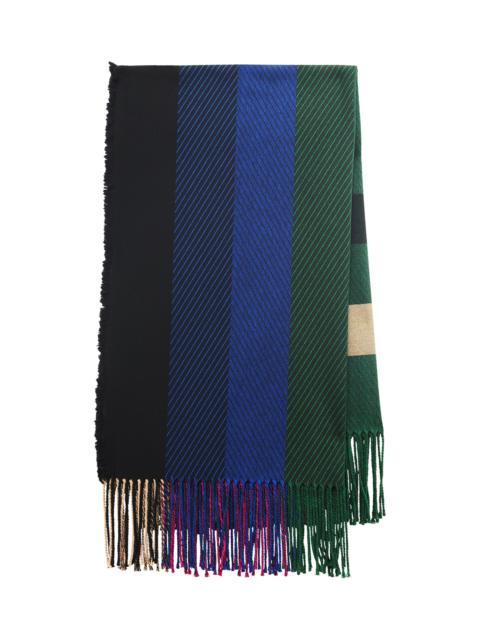Halo Plaid Scarf multi