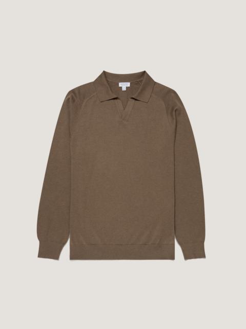 Sea Island Cashmere Polo Shirt