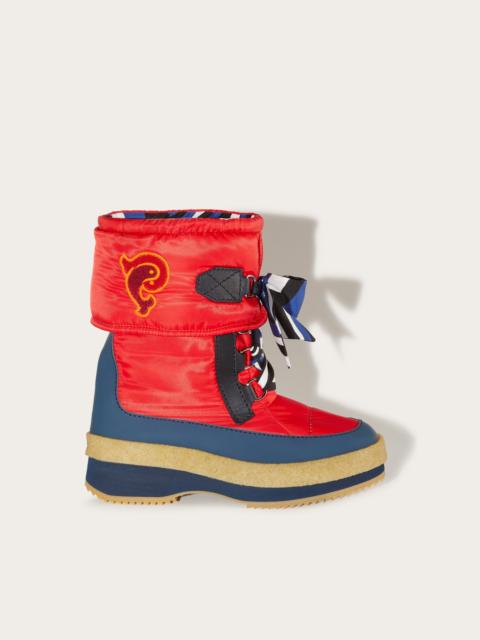 IRIDE-PRINT SNOW BOOTS