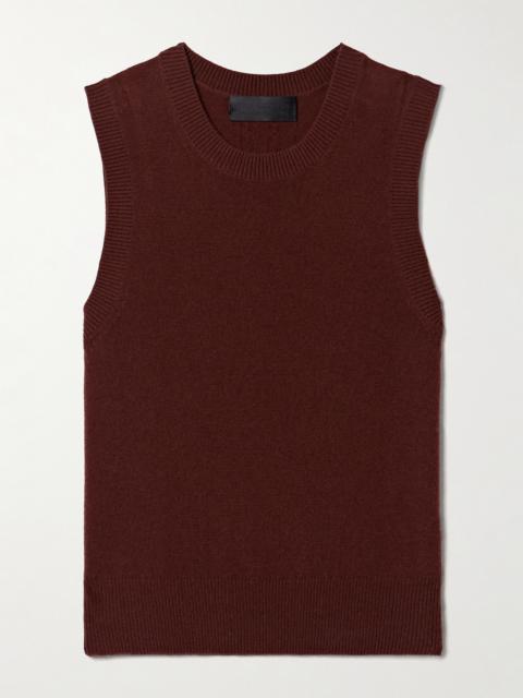 May Cropped Cashmere Tank