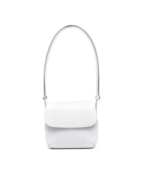 leather single-handle shoulder bag