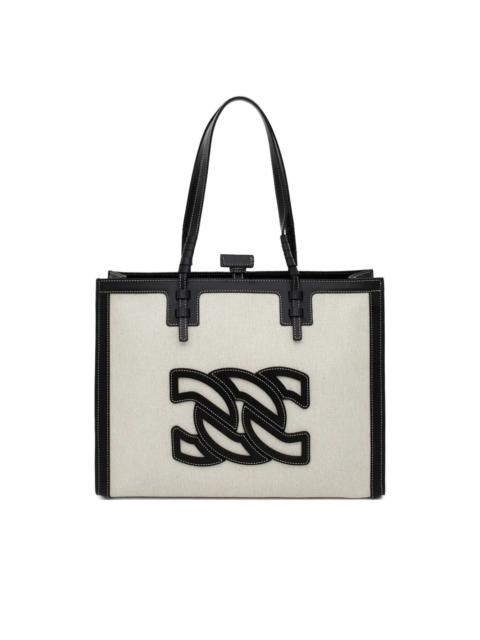 Beaurivage logo-appliqué shoulder bag