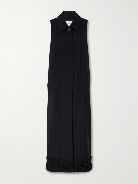 Wool And Mohair-blend Long Coat