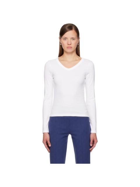 White Jill Longsleeve T-shirt