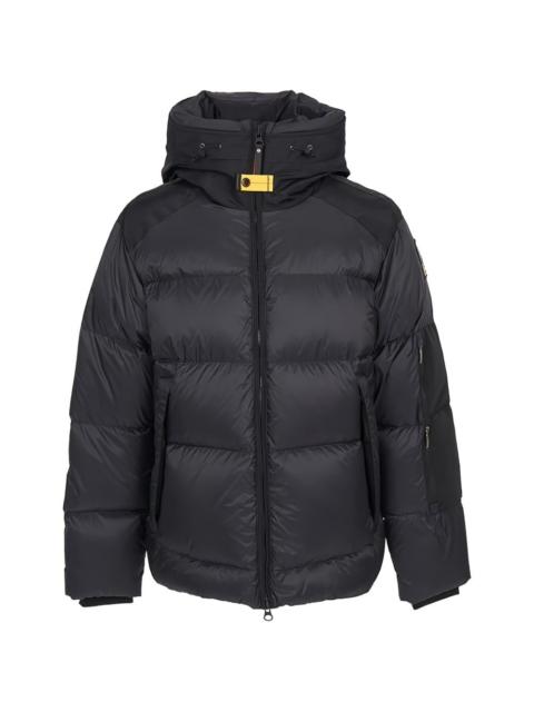 hooded puffer jacket