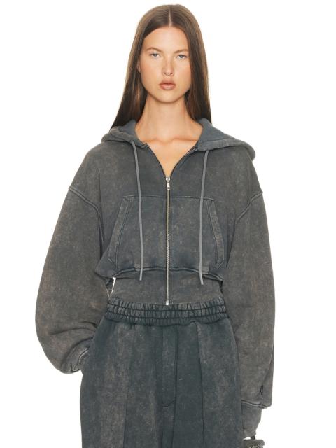 The Full Zip Hoodie in Fleece