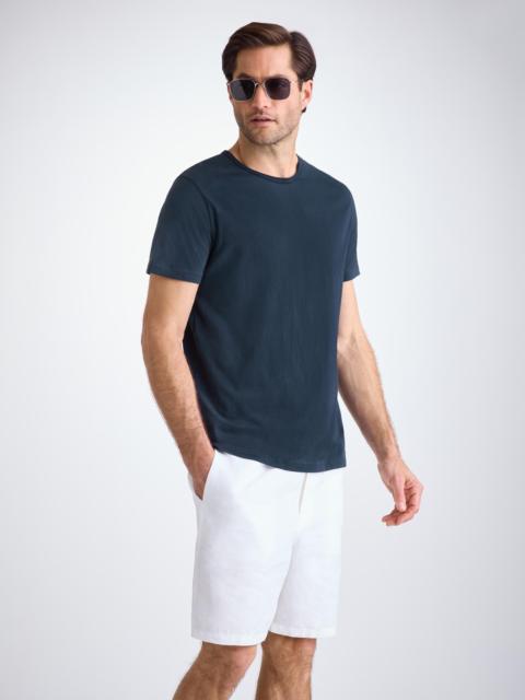 Men's T-Shirt Riley Pima Cotton Navy
