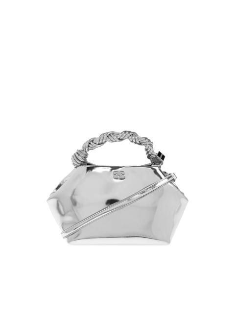 twisted-handle tote bag