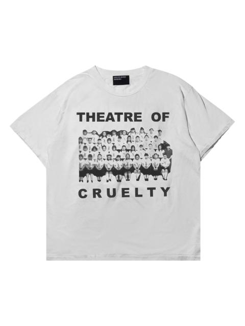 Enfants Riches Déprimés Theatre of Cruelty T-Shirt 'Faded Ivory/Black'