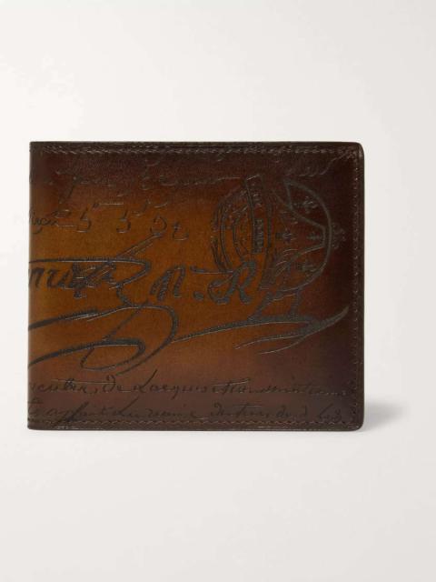 Makore Leather Billfold Wallet