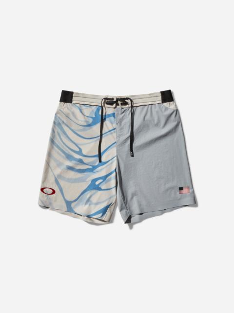 Men's Team USA Surfing 2-in-1 Boardshorts Gray Dust