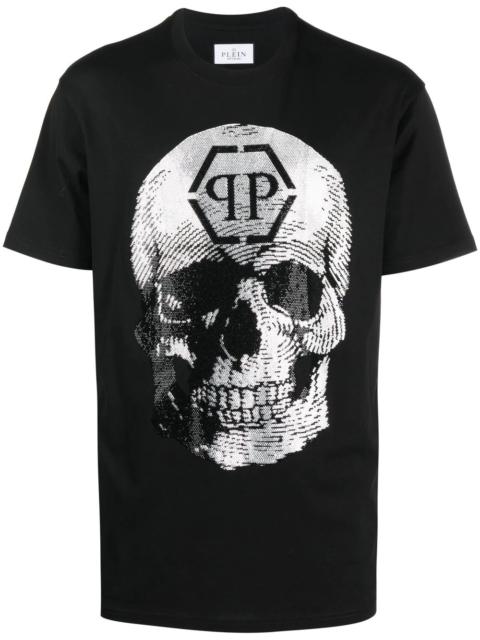 SS skull print T-shirt