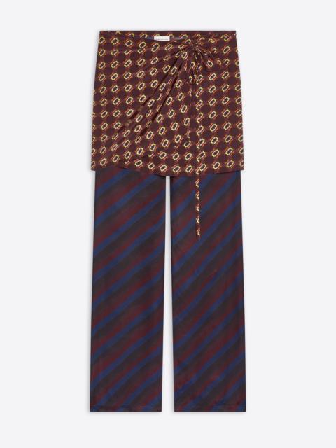 PRINTED SKIRT PANTS