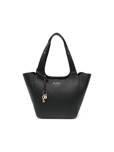 Calista detachable-pouch tote bag