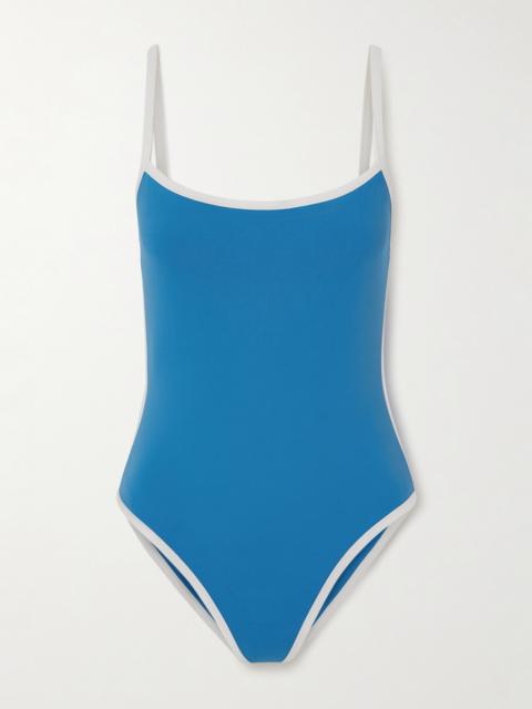 Ligne Two-tone Swimsuit