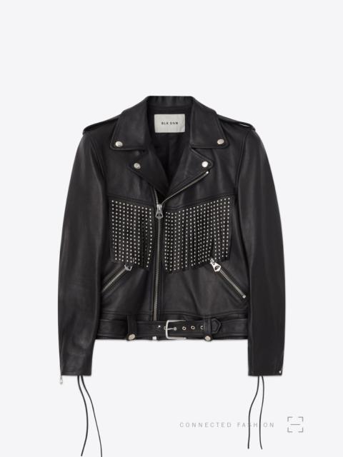 LEATHER JACKET 17 BLACK