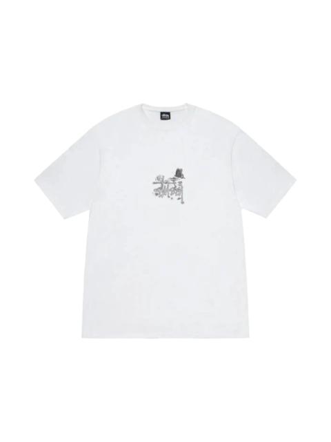 Stussy In Bloom Tee White