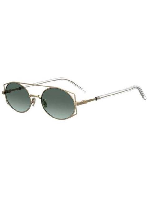Dior Architectural Sunglasses Gold Green (J5G8Z)